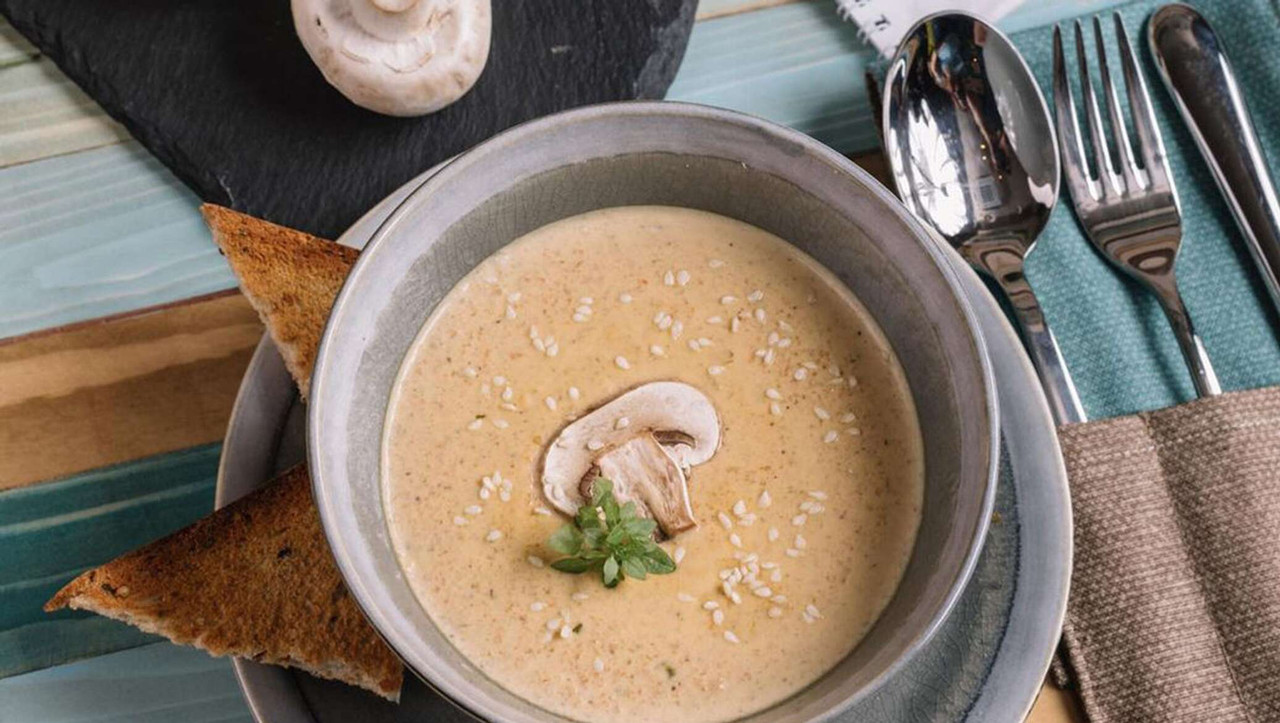 կրեմ-ապուր սնկով