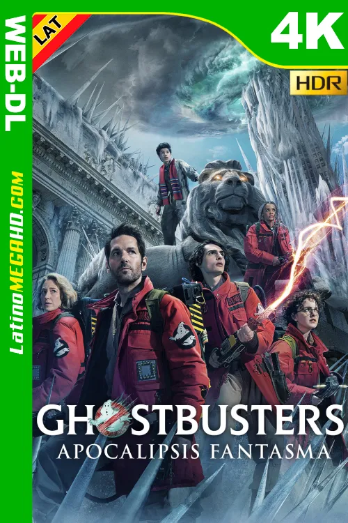 Ghostbusters: Apocalipsis fantasma (2024) Latino UltraHD HEVC HDR10+ WEB-DL 2160P ()
