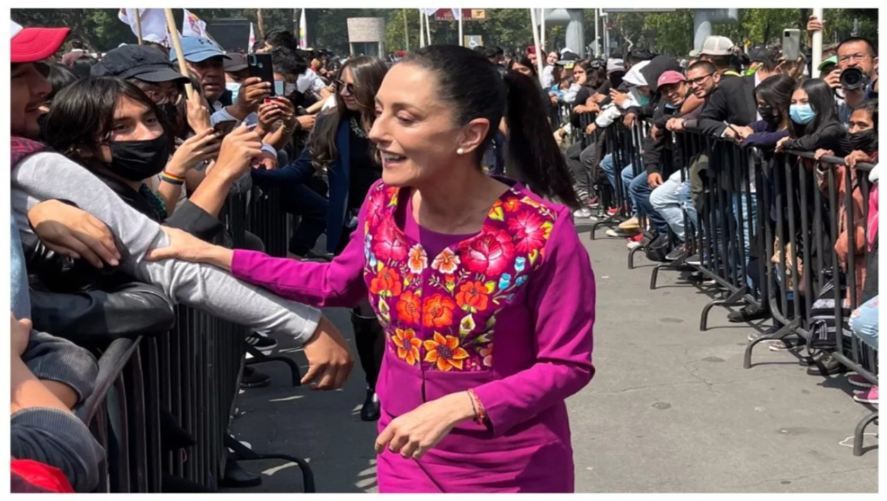 Claudia Sheinbaum concluye gira en alcaldías al grito de “presidenta”