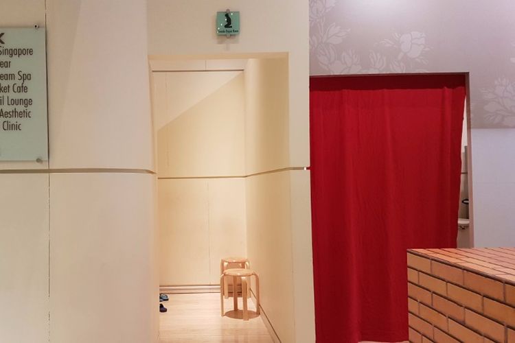 Tempat ibadah bagi turis muslim di Raffles City Shopping Centre