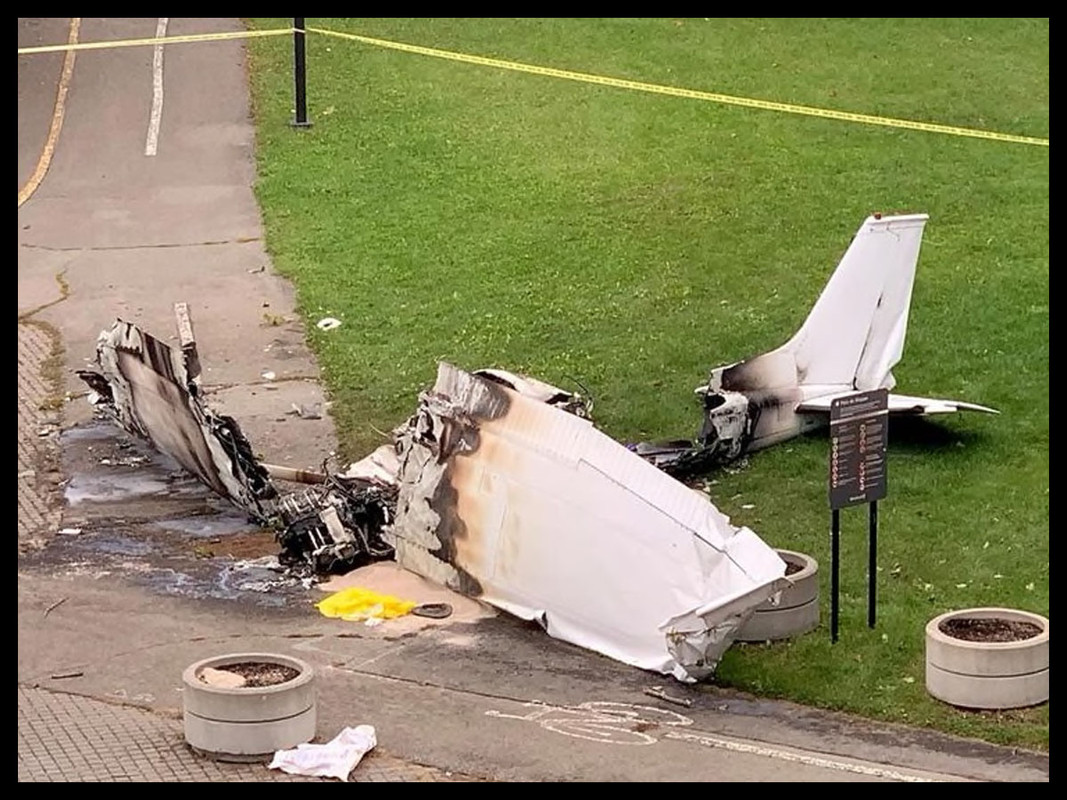 Pedida de matrimonio dejó un muerto, contrataron una avioneta y esta se desploma