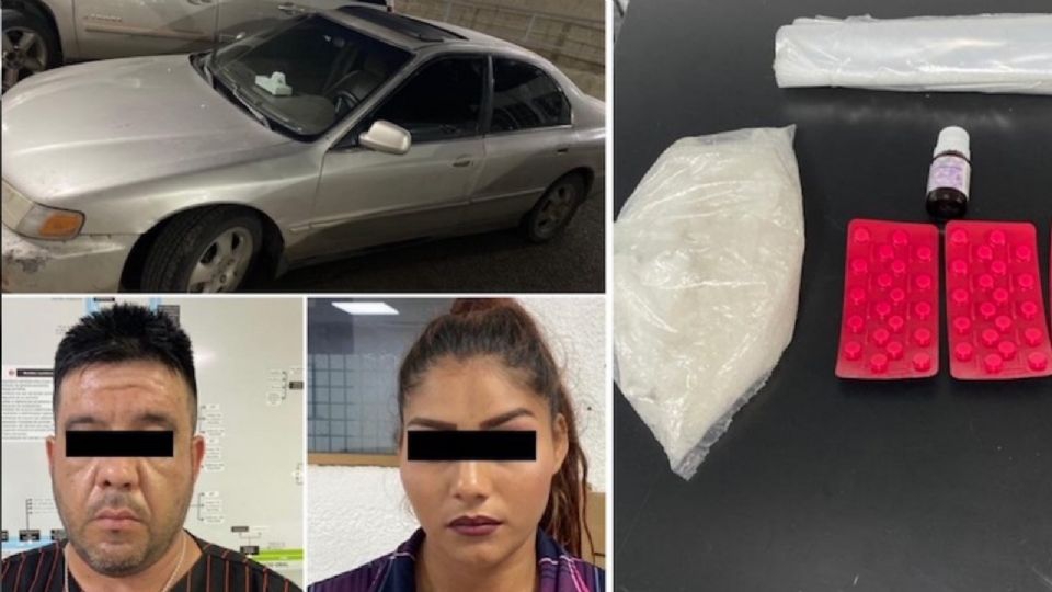 Caen cuatro personas en posesión de drogas en Hermosillo; llevaban 'crystal' y marihuana