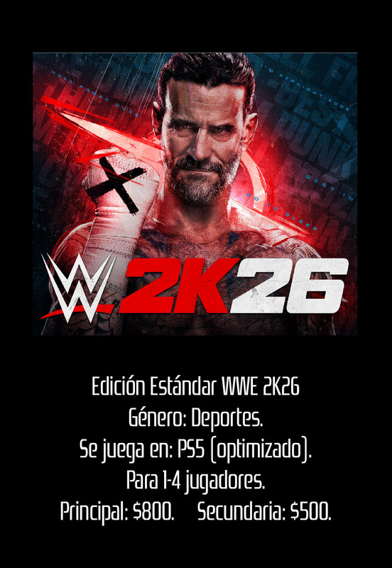 Edición Estándar WWE 2K26