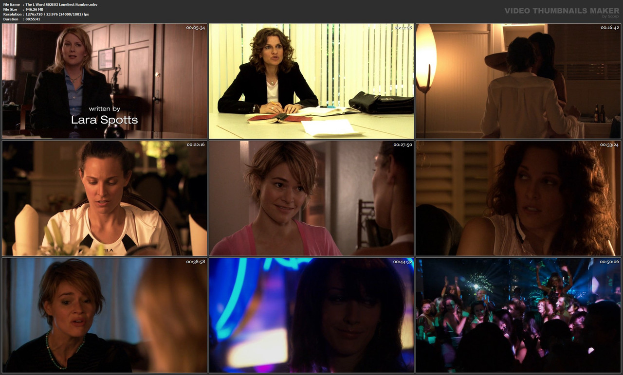 The L Word S02E03 Loneliest Number.mkv