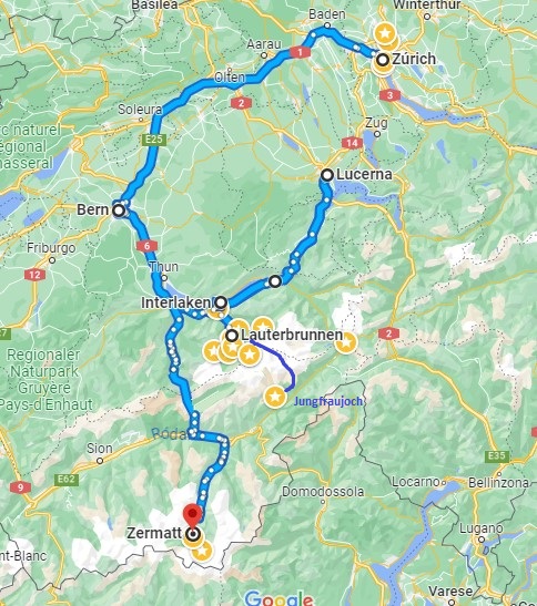 Suiza: nueve días en transporte público. - Blogs de Suiza - Dia 16 y 17. Llegada y visita Zurich. (1)