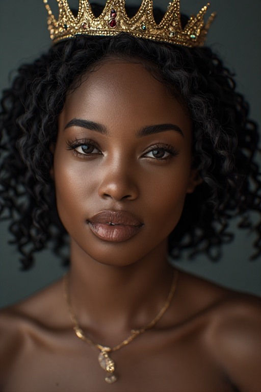 Naked-ebony-Queen-crown-soft-f-(11)