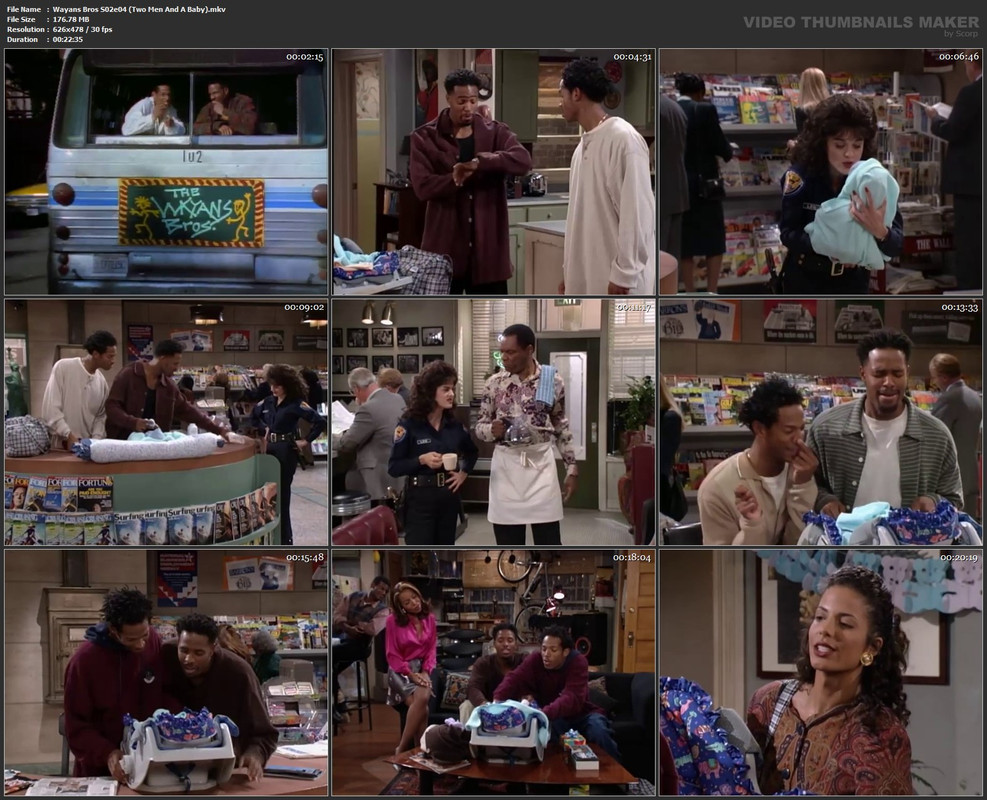 Wayans Bros S02e04 (Two Men And A Baby).mkv