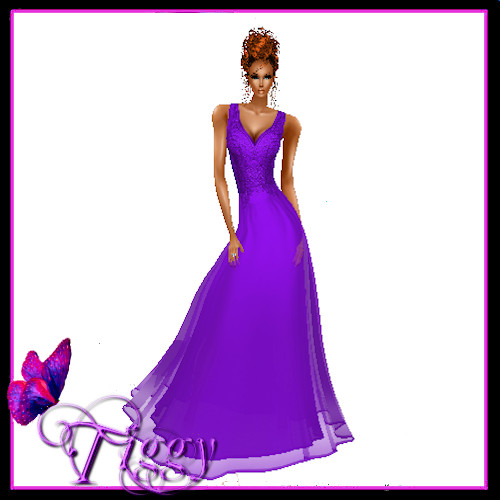 Lily-Purple-Gown