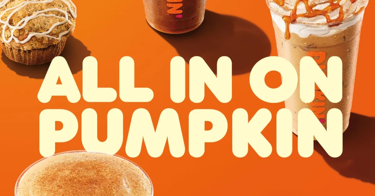 Dunkin’ Fall Menu Unveiled: Pumpkin Spice and More Dunkin’ Fall Menu Unveiled: Pumpkin Spice and More