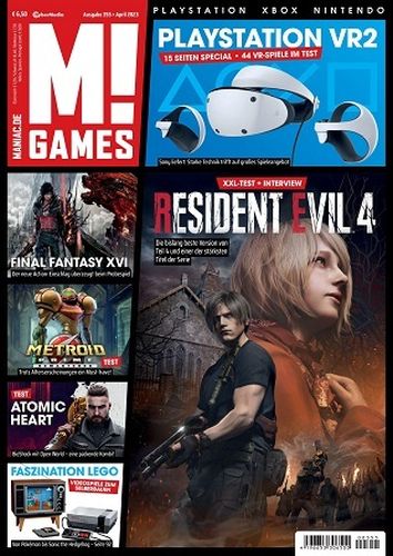 Cover: M! Games Magazin Playstation Xbox Nintendo No 355 April 2023