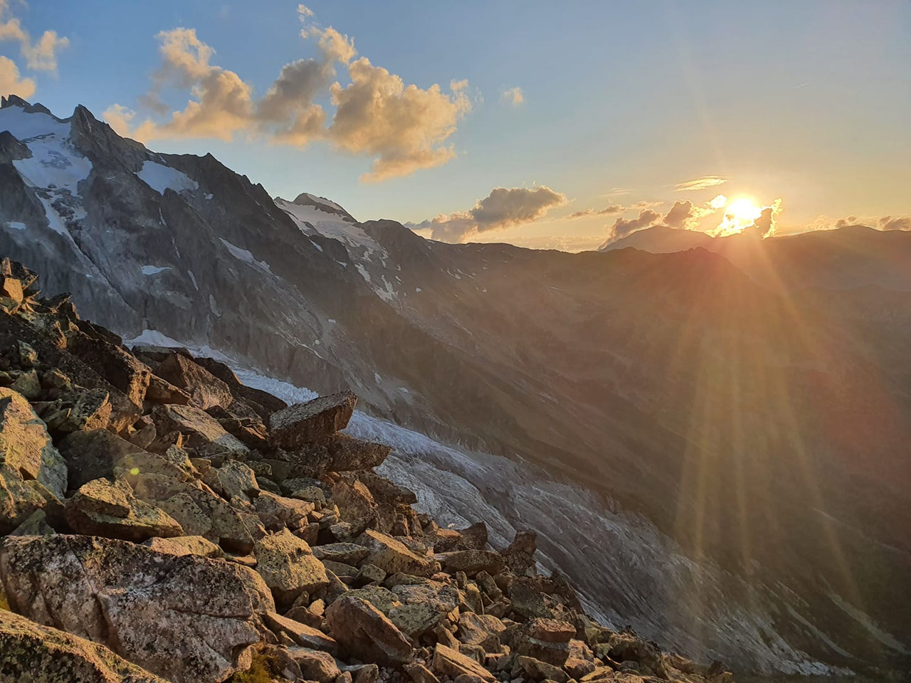 terreno tecnico tramonto