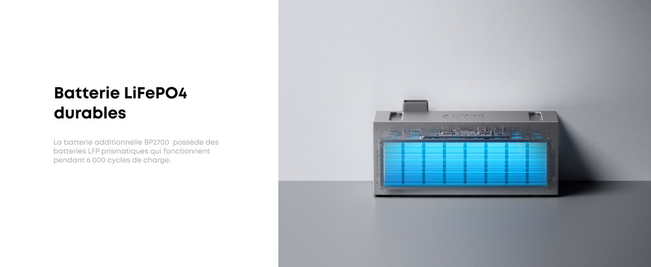 Anker SOLIX BP2700 montage mural