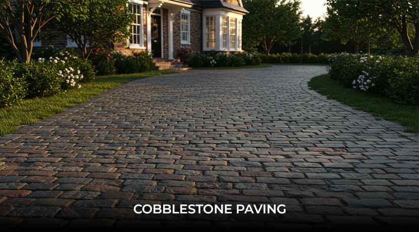 Cobblestone-Paving