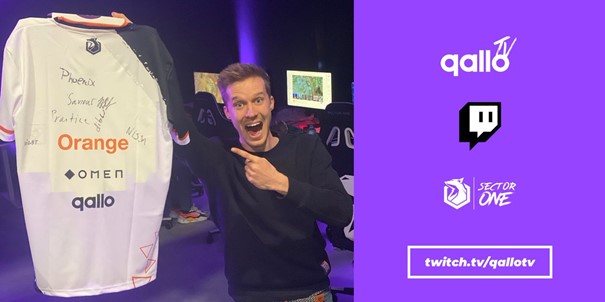 Qallo sponsors esports players, teams and influencers as an endemic brand