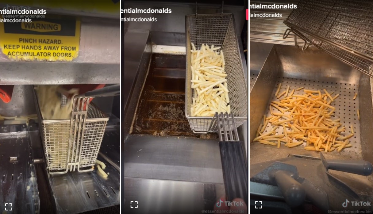 Nuggets y las papas fritas en tres minutos, así se hacen en McDonald’s