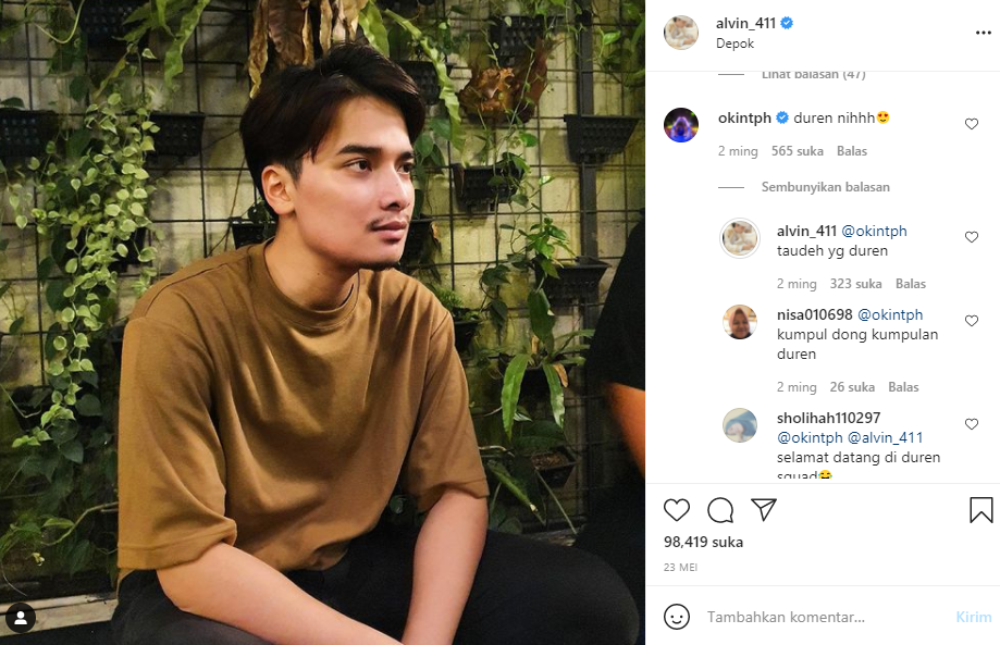 Alvin balas komentar Niko Al Hakim