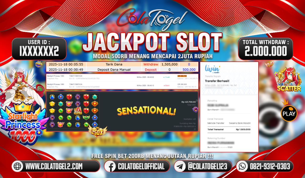 JACKPOT SLOT GACOR!!