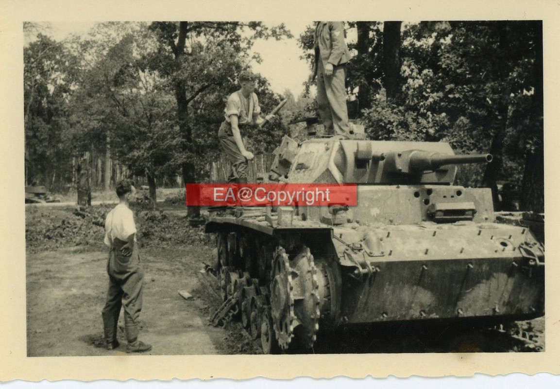 Panzer III Tank Kämpfe Foto