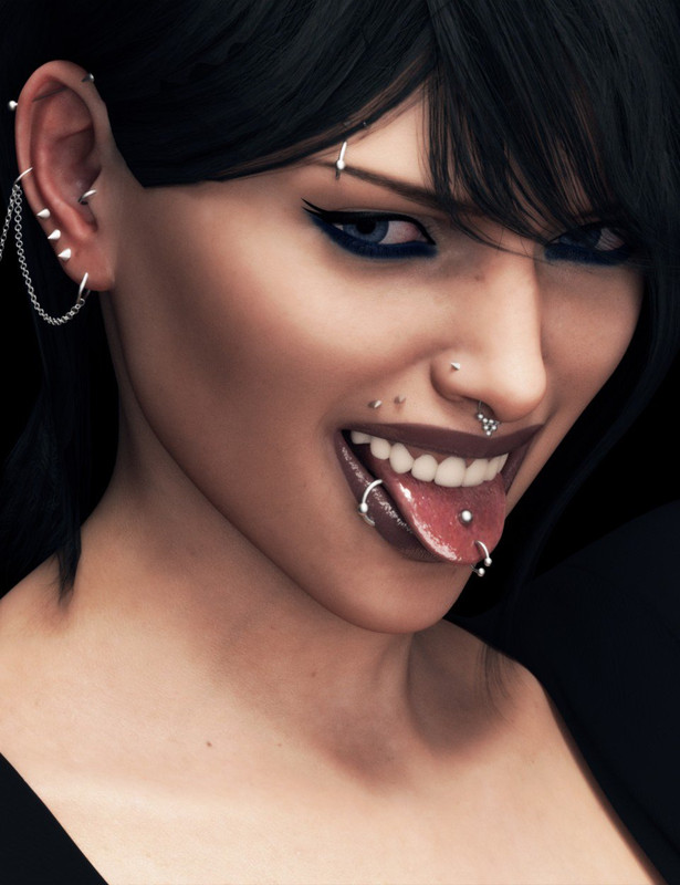 00 main piercing collection daz3d