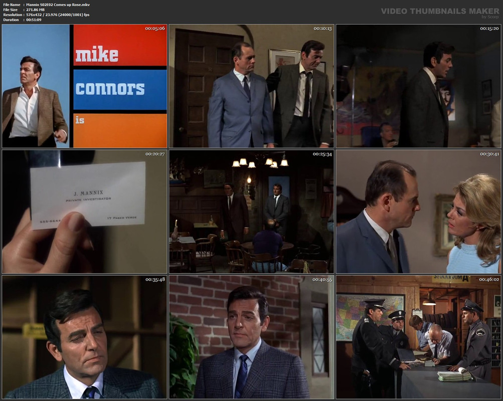 Mannix S02E02 Comes up Rose.mkv