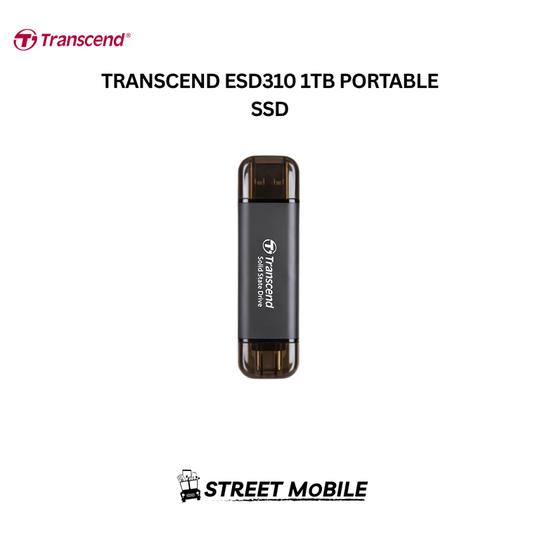 TRANSCEND EDS310C PORTABLE SSD 1TB 1050MBS READ 950 WRITE