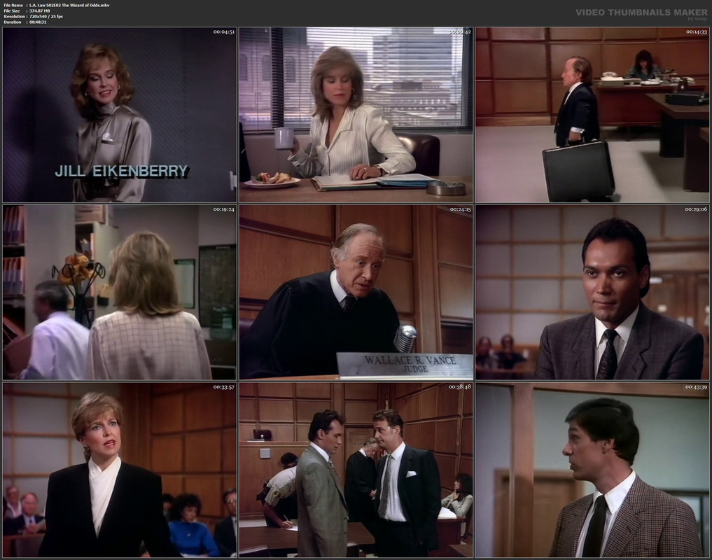 L.A. Law S02E02 The Wizard of Odds.mkv