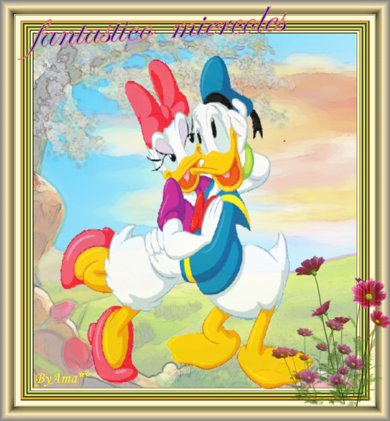 Daisy y Donald  Miercoles