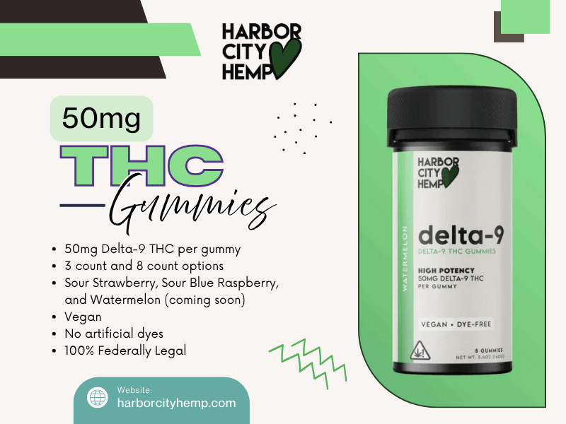 50mg THC Gummies