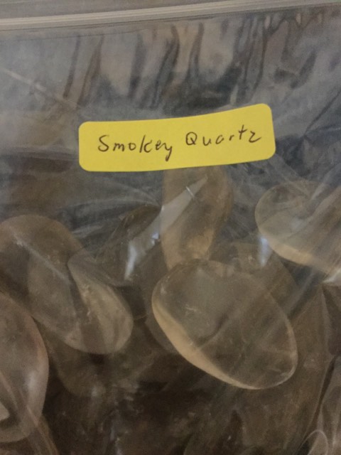 raw smoky quartz