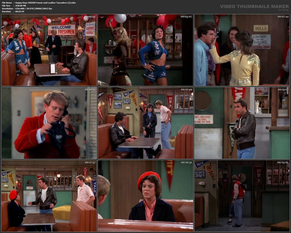 Happy Days S05E09 Fonzie and Leather Tuscadero (2).mkv