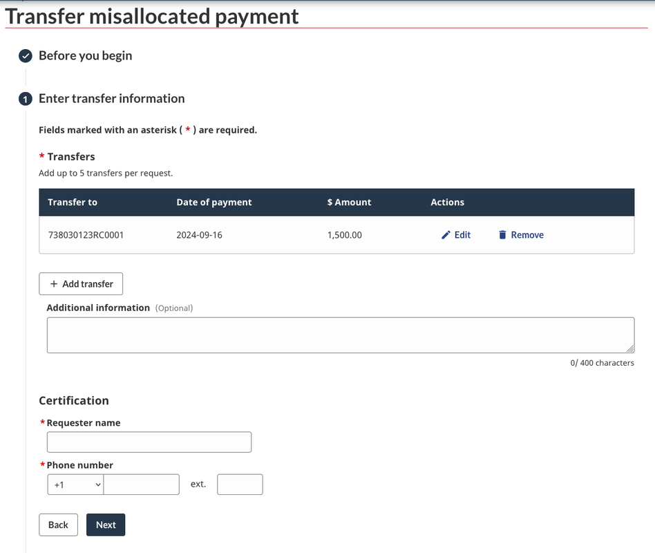 TransferMisallocatedPayments