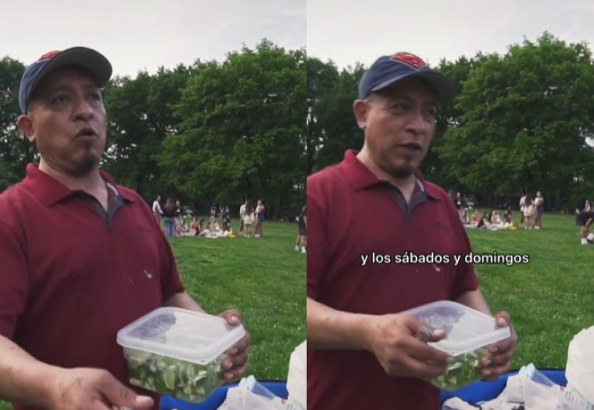 Latino aseguró ganar 5 mil dólares vendiendo refrescos en Central Park