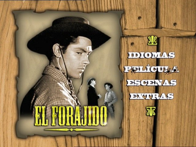 1 - El Forajido [DVD5Full] [PAL] [Idiomas: Castellano.] [Sub:NO] [1943] [Western]