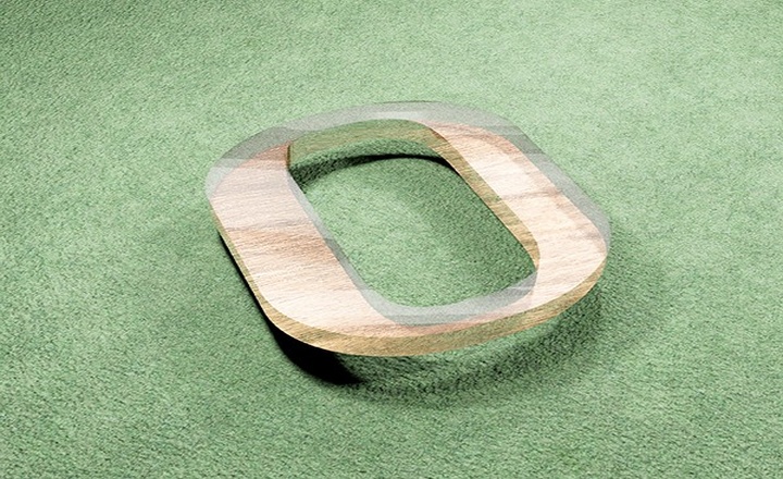 AC-04 acrylic back colored letter with soft elegant lighting effect