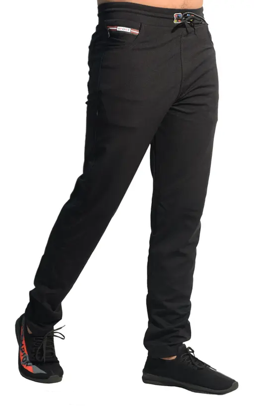 Men's Black Trackpant (R310)