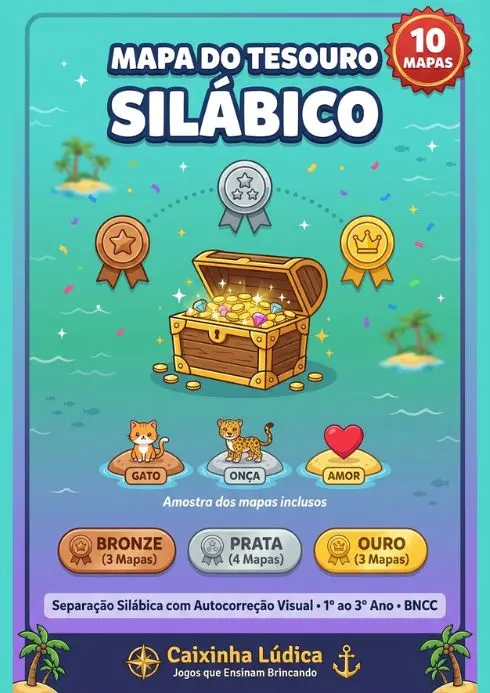 Mapa do Tesouro Silábico - Página 1