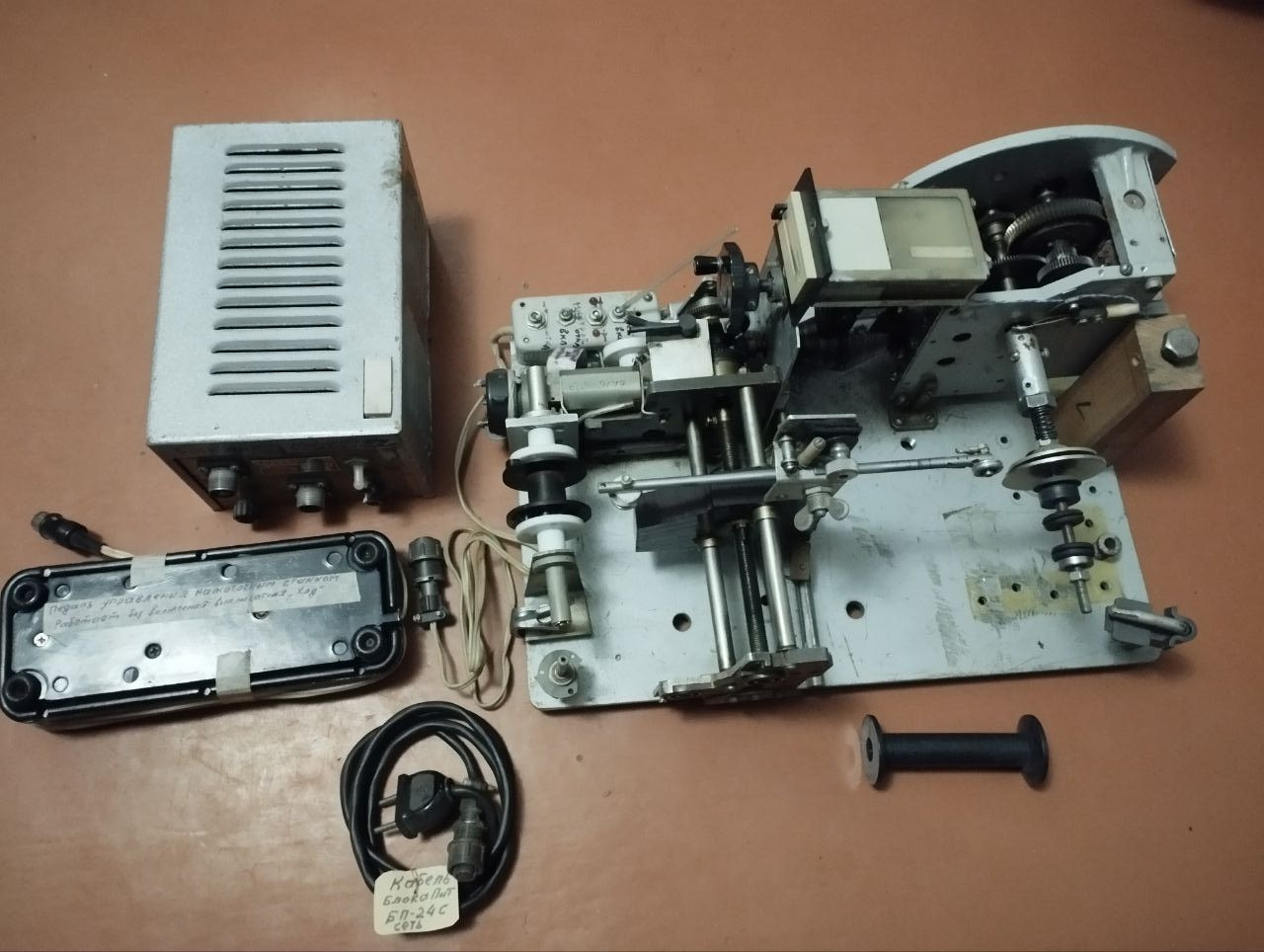 самодельный намоточный станок с электорным счетчиком 1