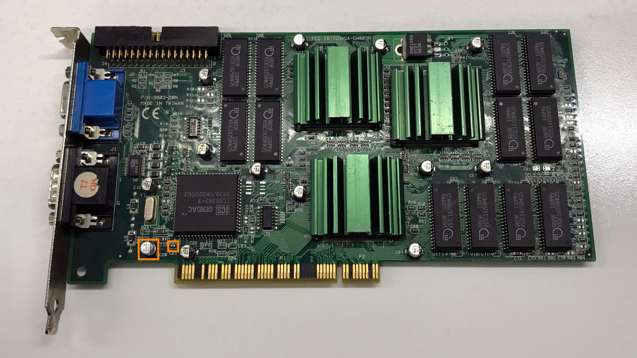 Gainward Dragon 3000 Voodoo 2 (Repair)