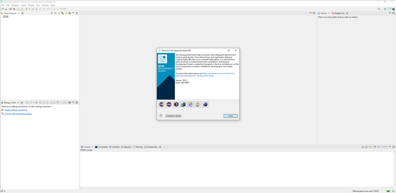 ARM Development Studio 2022.1 (build 202210907) Gold Edition (x64)