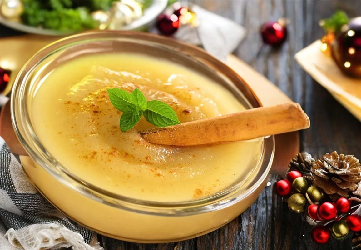 Cómo hacer puré de manzana para complementar la cena de Navidad