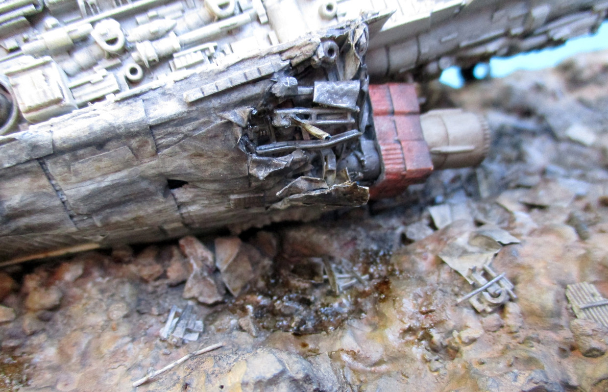 Crash landed dio 26