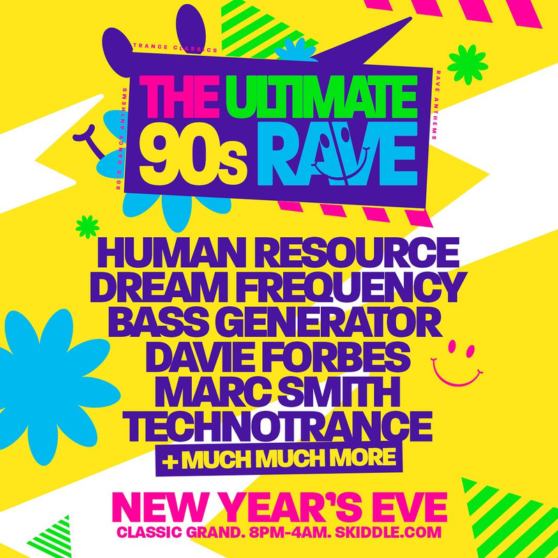 The-Ultimate-90s-Rave-NYE-Glasgow
