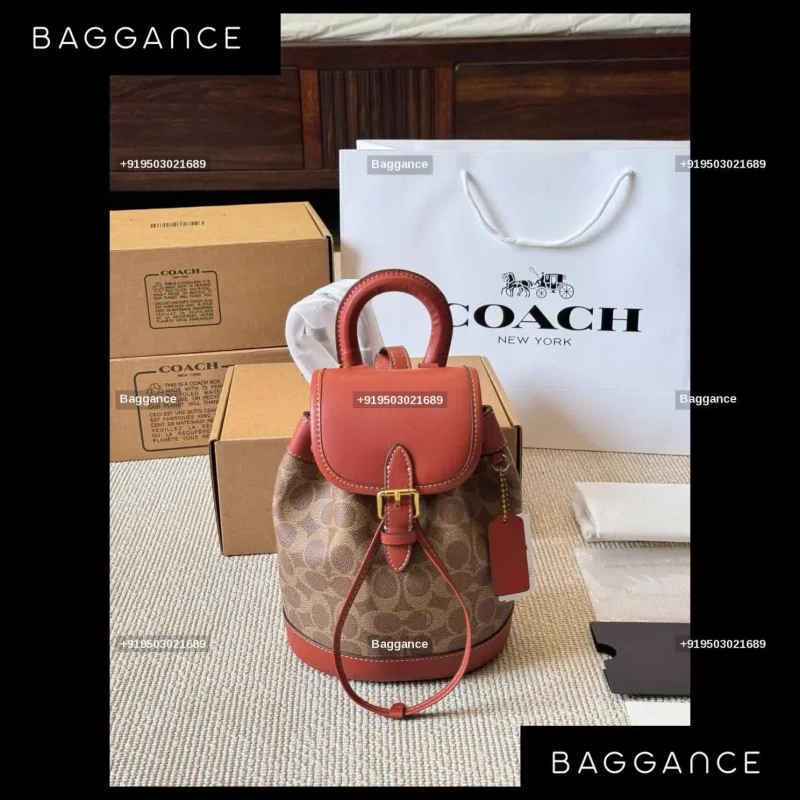 Coach New Harper Mini Backpack – Urban Explorer Edition | Ref: EVCAFW-030 | 20cm