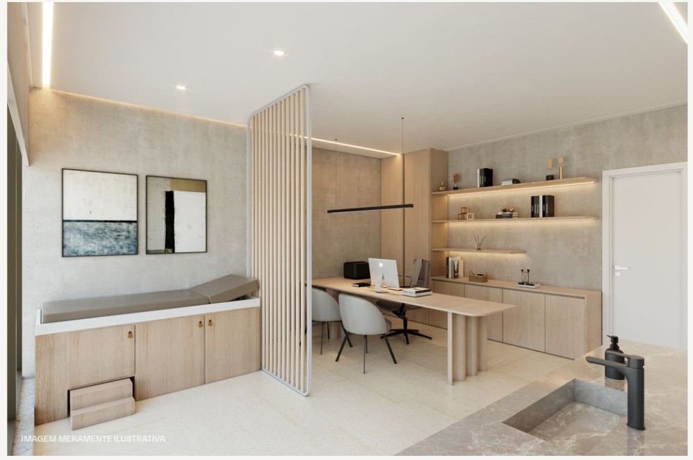 Consultório modelo do Recife MedCenter com infraestrutura ANVISA