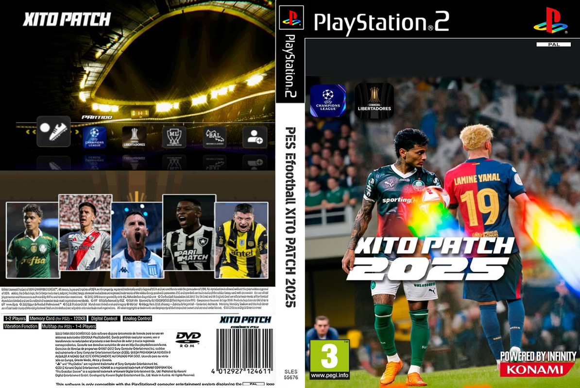 PES Efootball XITO PATCH (MAIO) 2025