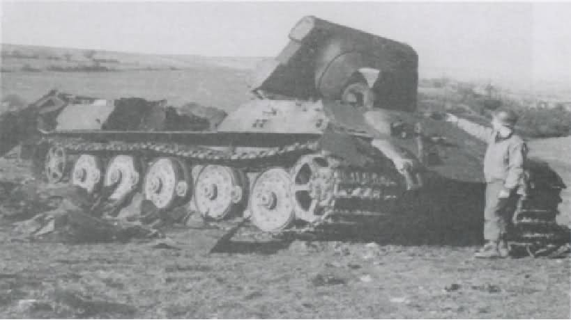 Jagdtiger destruido por el bazooka