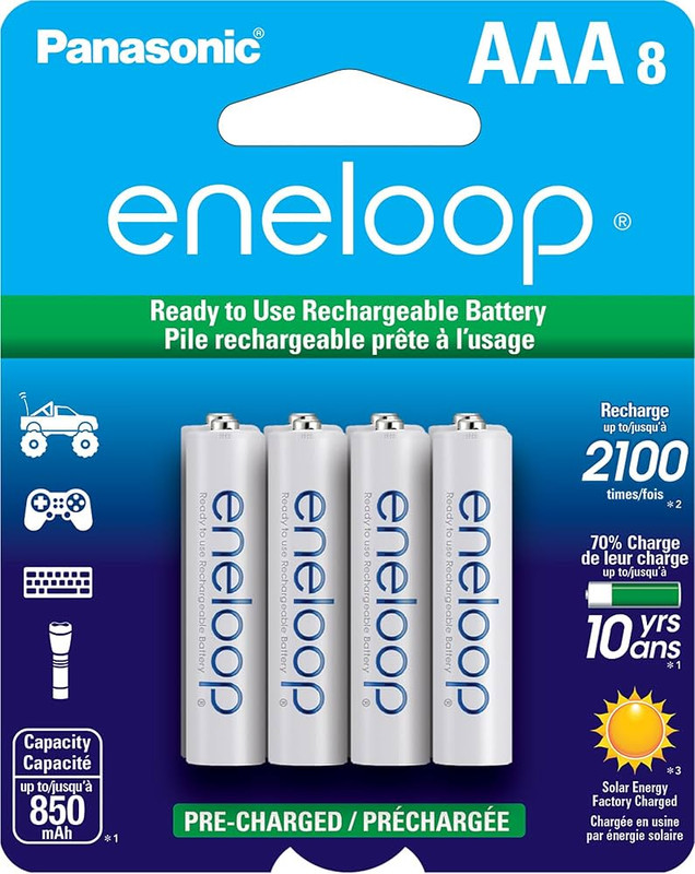 Eneloop batteries