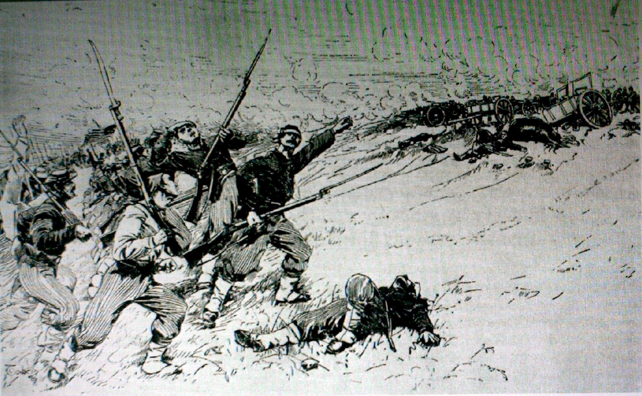 Civil Americana,Bull Run 1ª,Henry house hill.