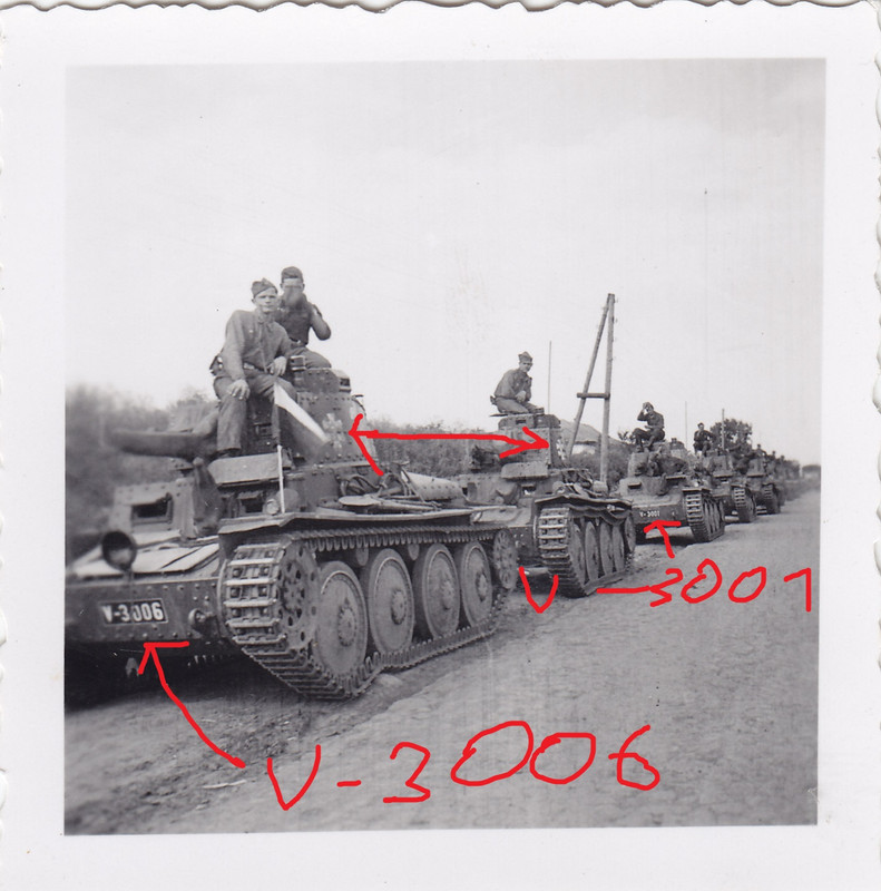 slowakischer 38 ( t ) Beute-Panzer Kennzeichen V