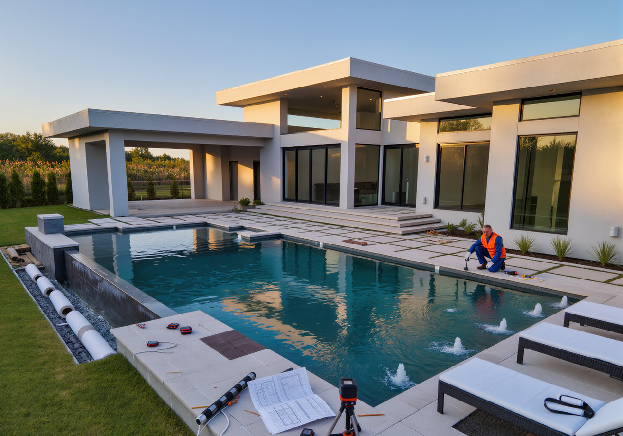 Цена бассейна под ключ в Краснодаре — структура сметы и методы экономии